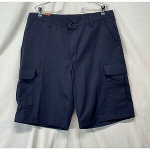 Red Kap Size 38x12 Men's Carpenter Work Shorts Navy New